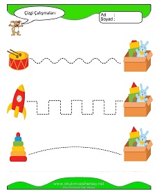 Çizgi Çalışma Sayfaları